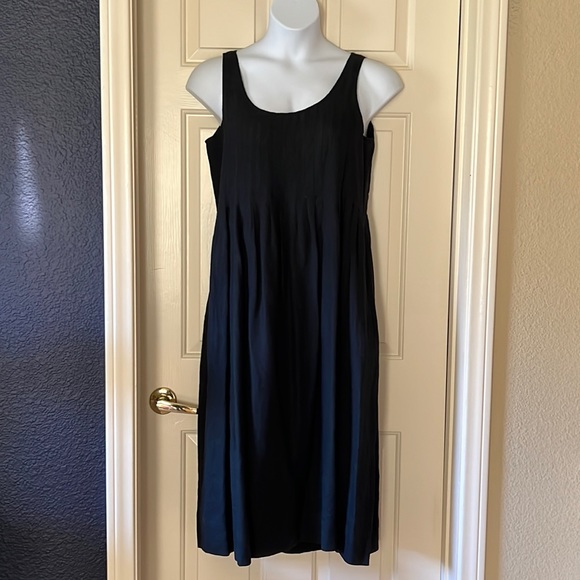Banana Republic Dresses & Skirts - Black, Banana Republic linen tank dress
